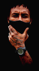 One of my pictures during the covid lockdown showcasing the mask and
