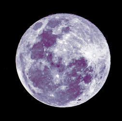 The moon from my varendah